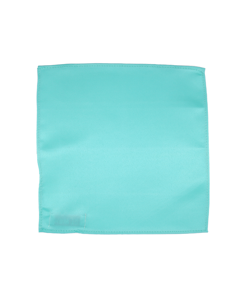 Aqua pocket square - Satin colors - HOW TO Accessories for men
